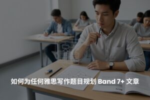 如何为任何雅思写作题目规划 Band 7+ 文章