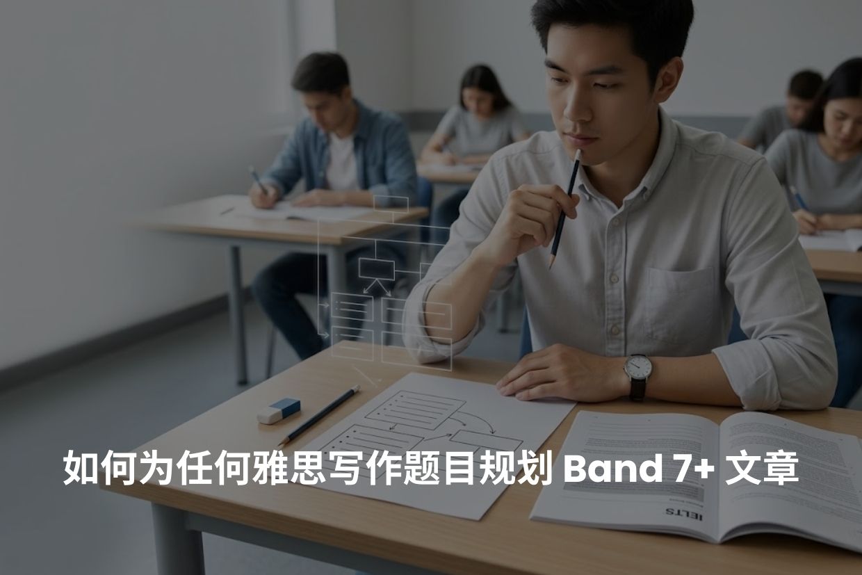 如何为任何雅思写作题目规划 Band 7+ 文章
