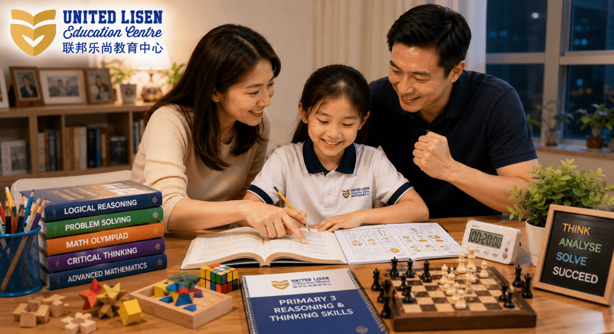 Students participating in advanced learning within Singapore's Gifted Education Programme.